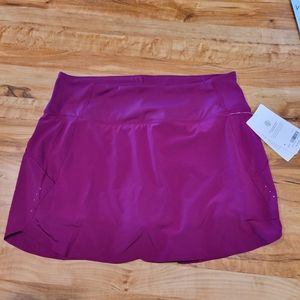 Athleta run with it skort